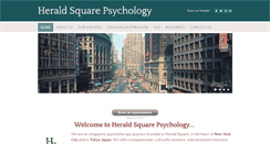 Desktop Screenshot of heraldsquarepsychology.com